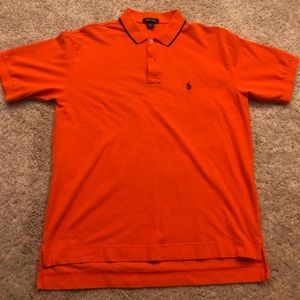 Nautica - orange polo shirt.